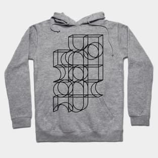 Random Geometric Pattern 2 Hoodie